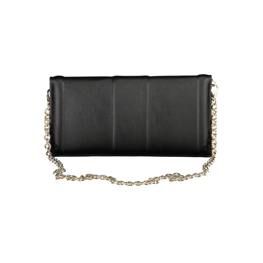 Pochette femme Mario Valentino en polyuréthane noir