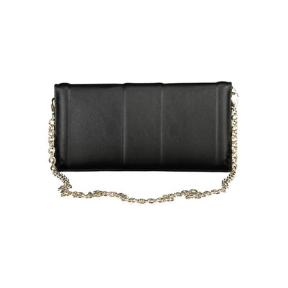 Pochette femme Mario Valentino en polyuréthane noir