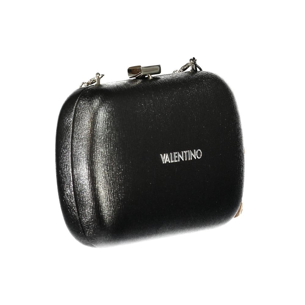 Borsa a mano da donna Mario Valentino in poliuretano nero