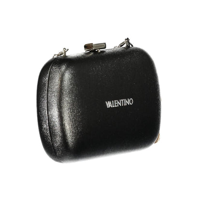 Borsa a mano da donna Mario Valentino in poliuretano nero