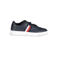 Sneaker da uomo Tommy Hilfiger in pelle blu