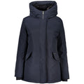 Woolrich Blu bomullsjacka för dam