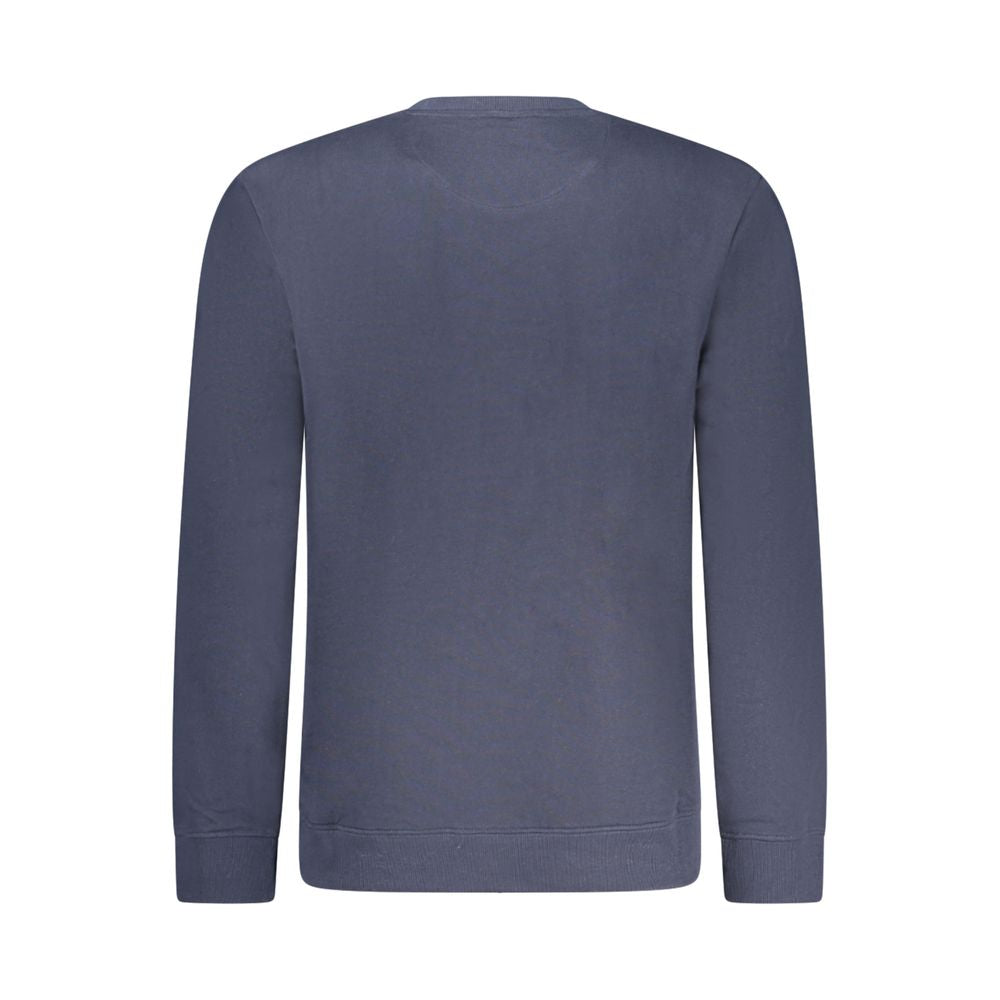 Maglione da uomo in cotone blu Lee