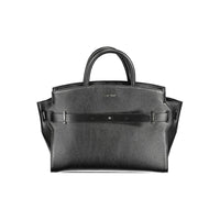 Borsa a mano da donna Calvin Klein Nero in poliuretano