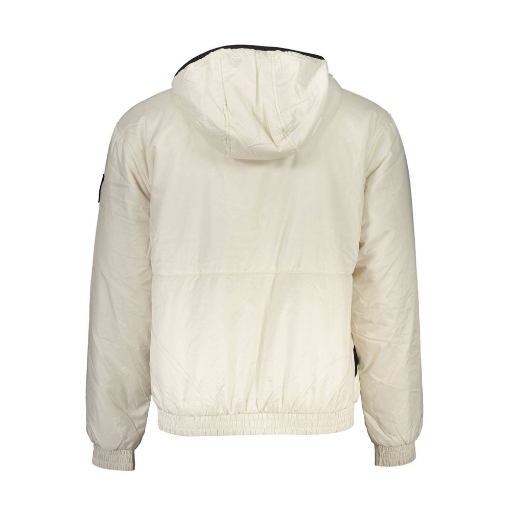Veste homme Calvin Klein beige en polyester recyclé
