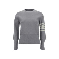 Felpa in pile di lana grigia Thom Browne