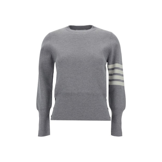 Felpa in pile di lana grigia Thom Browne