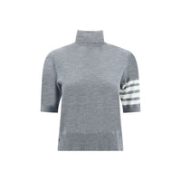 Dolcevita in poliammide grigio Thom Browne