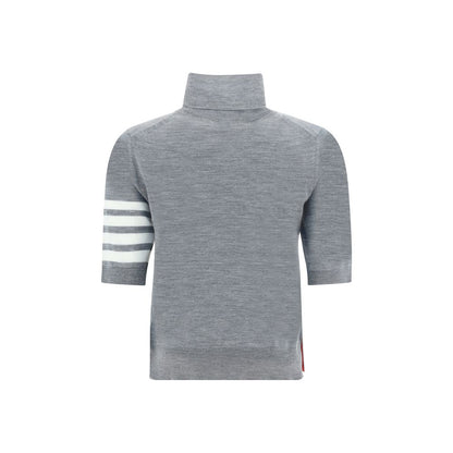 Dolcevita in poliammide grigio Thom Browne