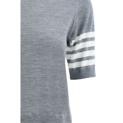 Dolcevita in poliammide grigio Thom Browne