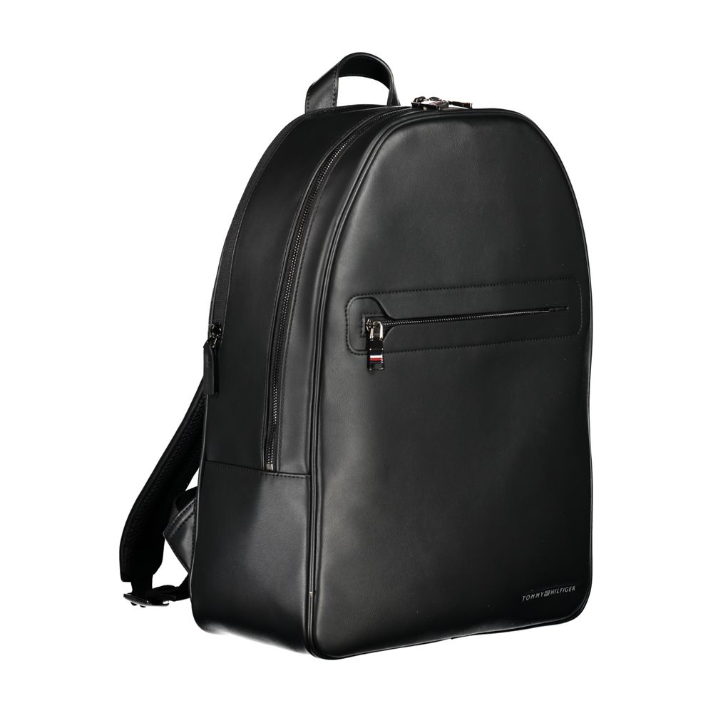 Sac à dos Tommy Hilfiger Nero en polyuréthane pour homme