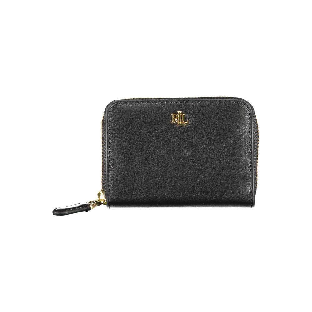 Portefeuille femme Ralph Lauren Nero en cuir