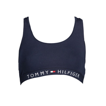 Soutien-gorge de sport Tommy Hilfiger Blu Cotone pour femme