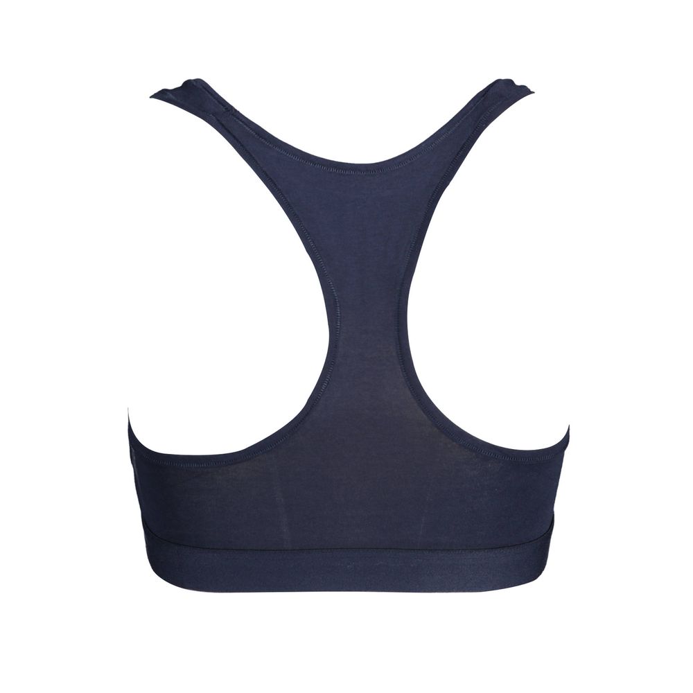 Soutien-gorge de sport Tommy Hilfiger Blu Cotone pour femme