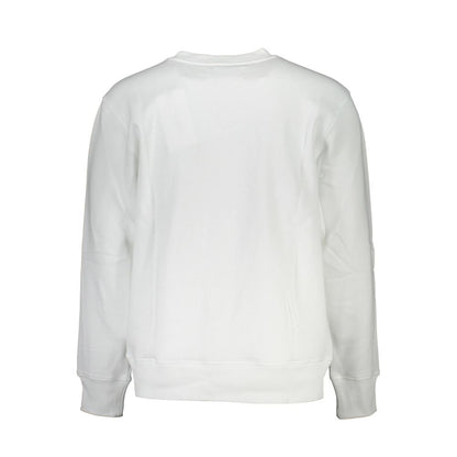 Sweat-shirt Calvin Klein blanc en coton pour homme