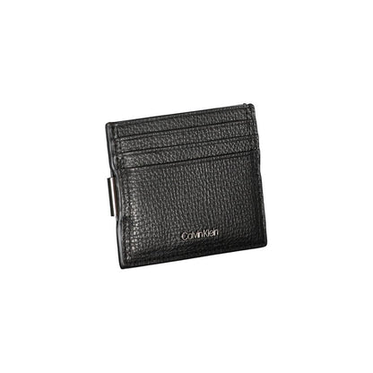 Porte-cartes en cuir élégant Calvin Klein avec pince à billets