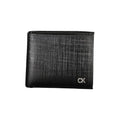 Portefeuille en cuir noir pour homme Calvin Klein