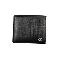 Portefeuille homme en cuir Calvin Klein Nero