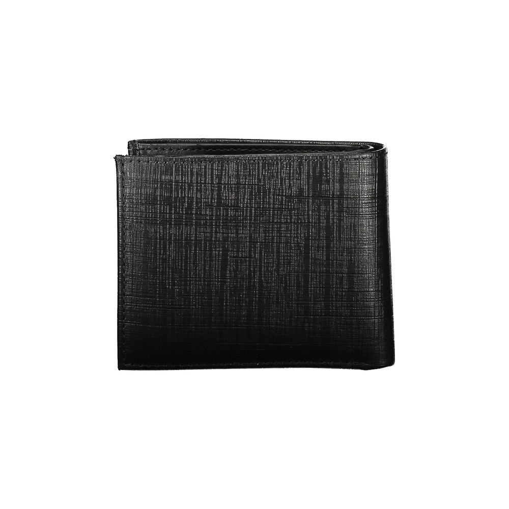 Portefeuille homme en cuir Calvin Klein Nero