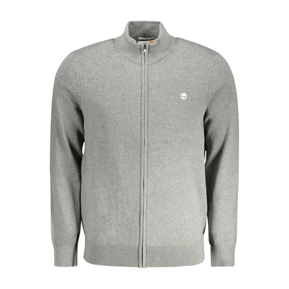 Cardigan da uomo in cotone biologico Grigio Timberland