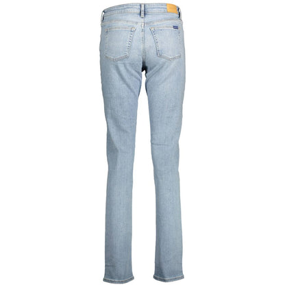 Jean Gant Azzurro en coton biologique pour femme