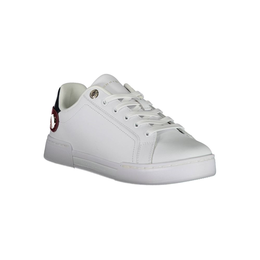Baskets Tommy Hilfiger Bianco en polyuréthane pour femmes