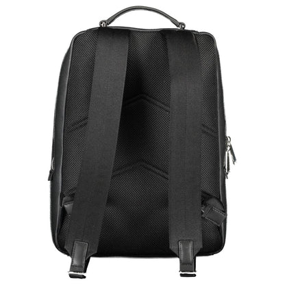Zaino da uomo in poliestere Calvin Klein Nero