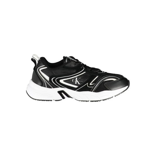 Sneaker da uomo Calvin Klein in poliuretano nero