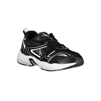 Baskets Calvin Klein noires en polyuréthane pour homme