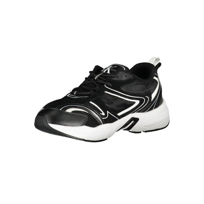 Baskets Calvin Klein noires en polyuréthane pour homme