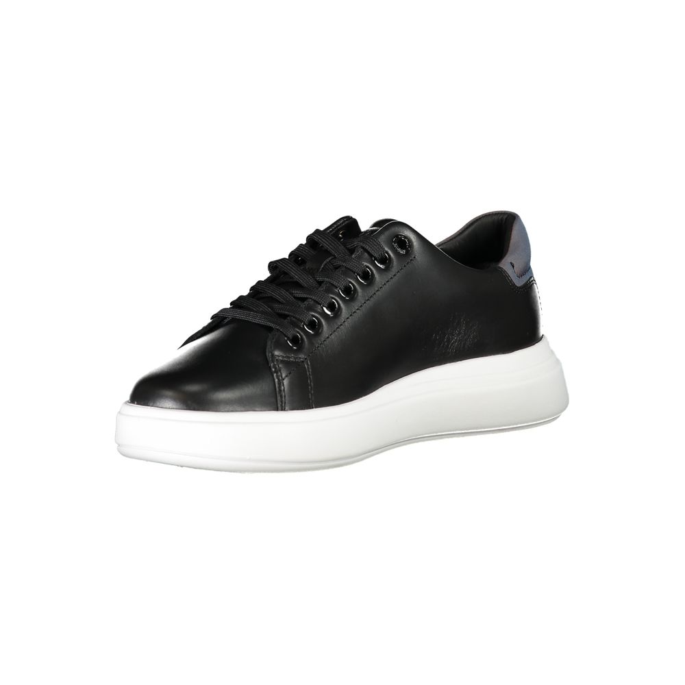Baskets Calvin Klein en cuir noir pour femme