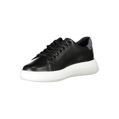 Baskets Calvin Klein en cuir noir pour femme