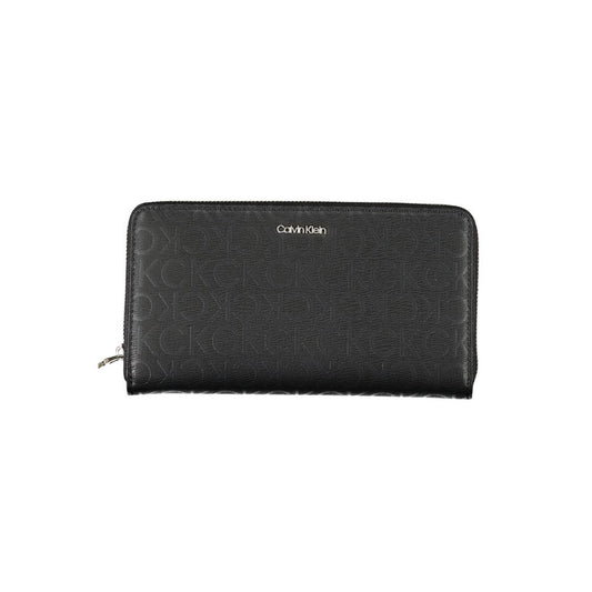 Portafoglio da donna Calvin Klein Nero in poliestere