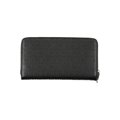 Portafoglio da donna Calvin Klein Nero in poliestere
