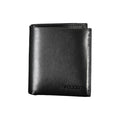 Portefeuille homme en cuir noir Calvin Klein