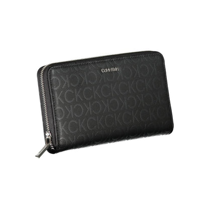 Portafoglio da donna Calvin Klein Nero in poliestere