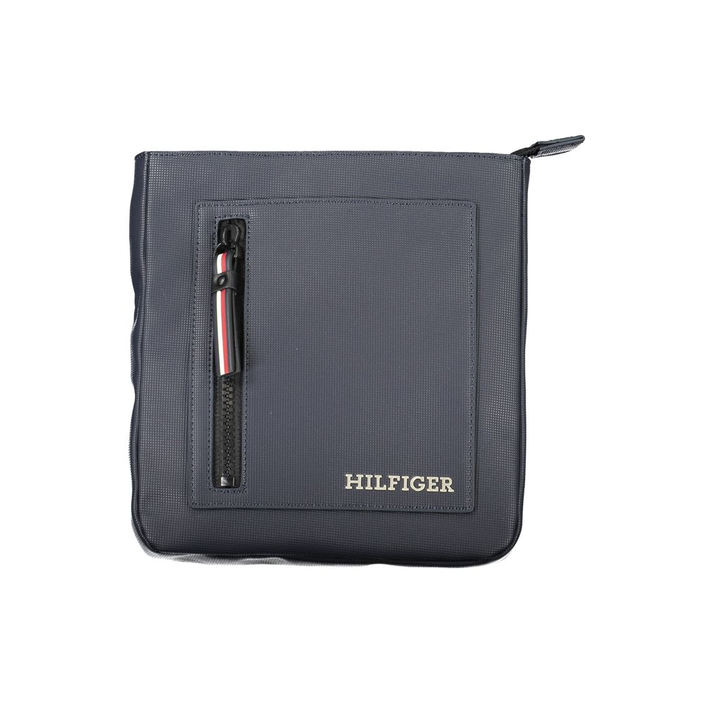 Sac bandoulière Tommy Hilfiger bleu marine en polyuréthane pour homme