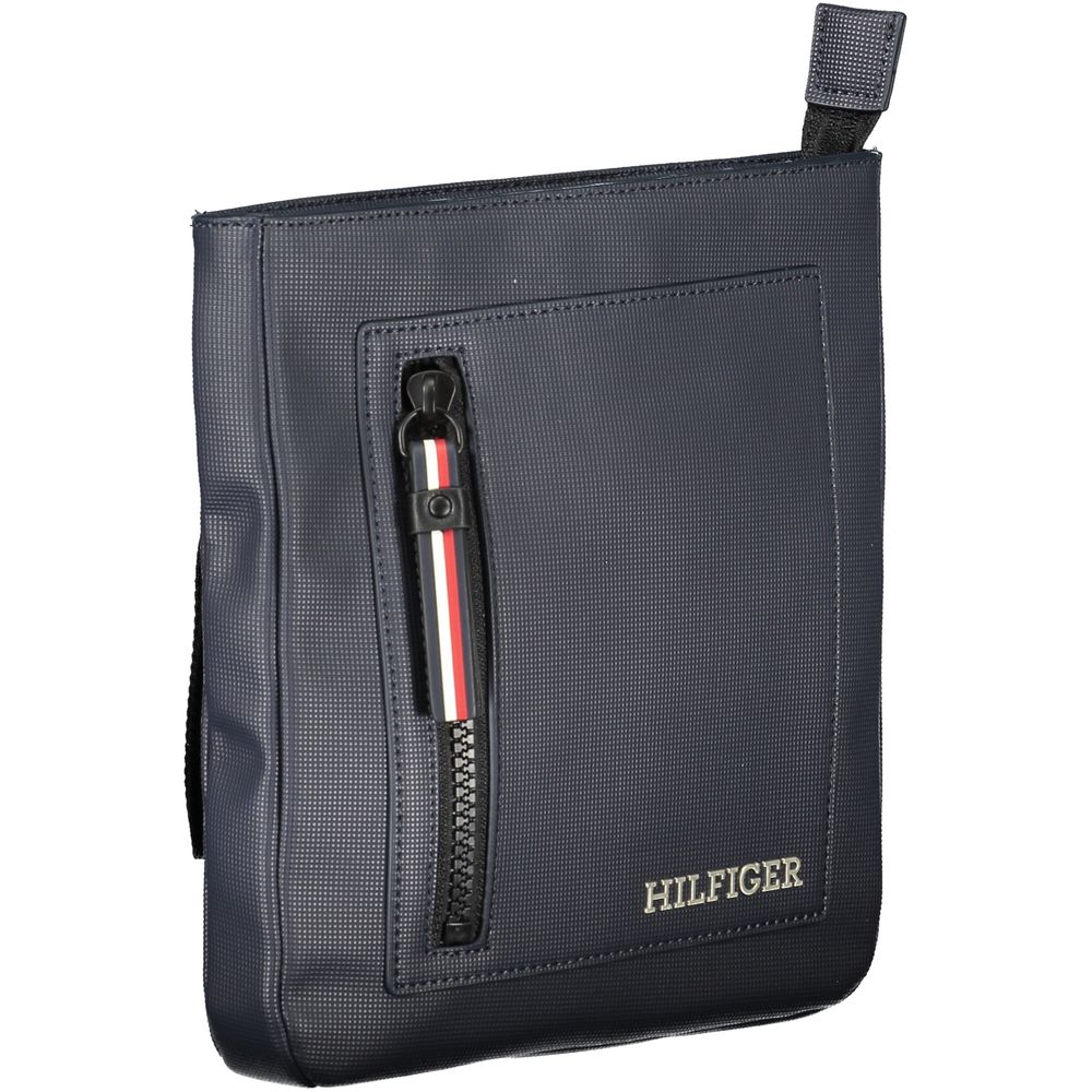 Sac bandoulière Tommy Hilfiger bleu marine en polyuréthane pour homme