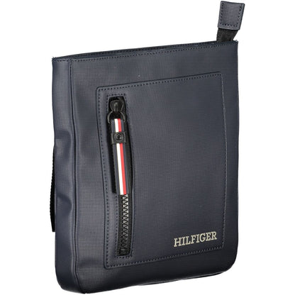 Sac bandoulière Tommy Hilfiger bleu marine en polyuréthane pour homme