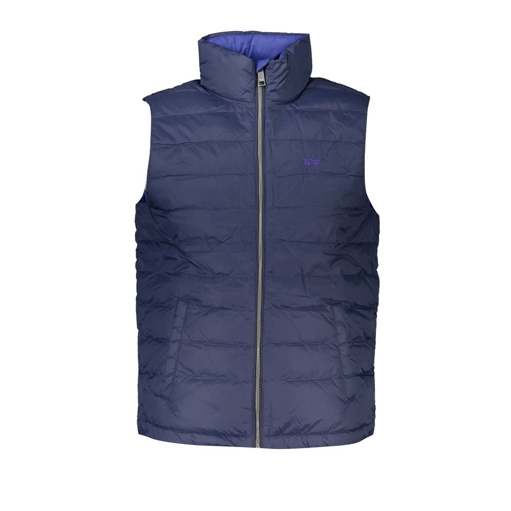 La Martina Blu Poliammide Homme Gilet