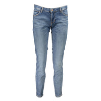 Guess Jeans Blu Cotton Jeans skinny da donna