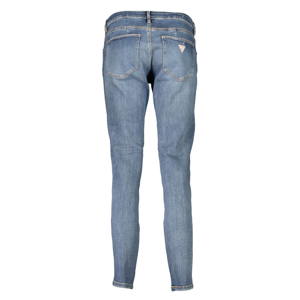 Jean skinny Guess Jeans Blu Cotton pour femme