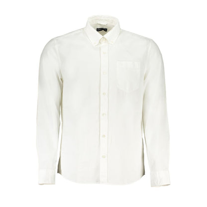 Camicia da uomo in cotone bianco North Sails