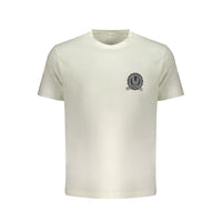 Wrangler Bianco Cotton Men T-Shirt