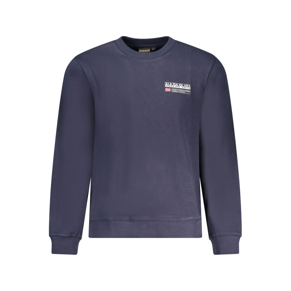 Sweat-shirt Napapijri bleu en coton pour homme