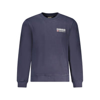 Sweat-shirt Napapijri bleu en coton pour homme