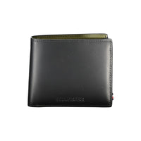 Portefeuille homme Tommy Hilfiger en cuir noir