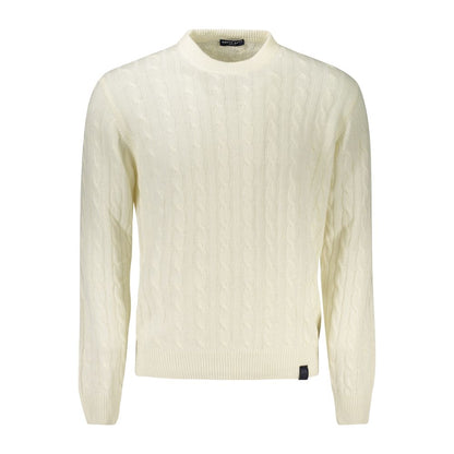 Pull en laine blanche pour homme North Sails
