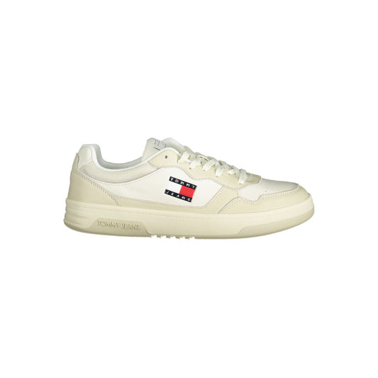 Tommy Hilfiger Beige Polietilene Sneaker Uomo
