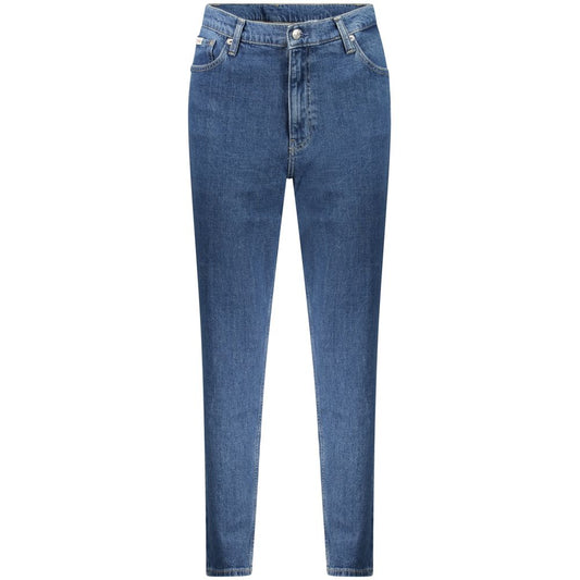 Jeans da donna Calvin Klein Blu Cotton